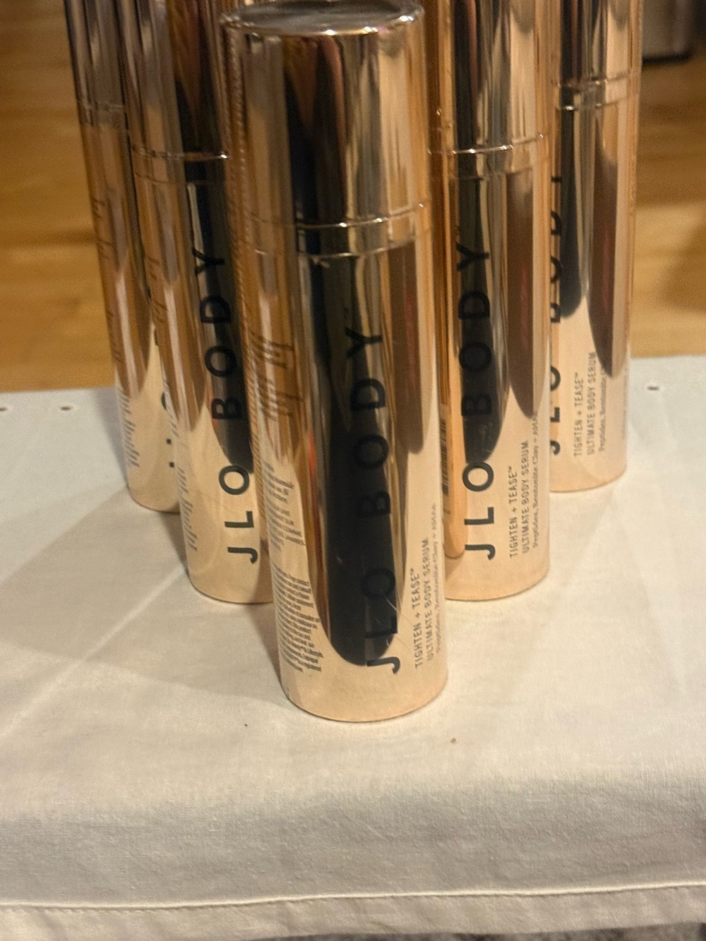 JLo Beauty Tighten + Tease Ultimate Body Serum 4 oz New Sealed